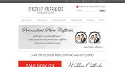 Desktop Screenshot of mostlycufflinks.com